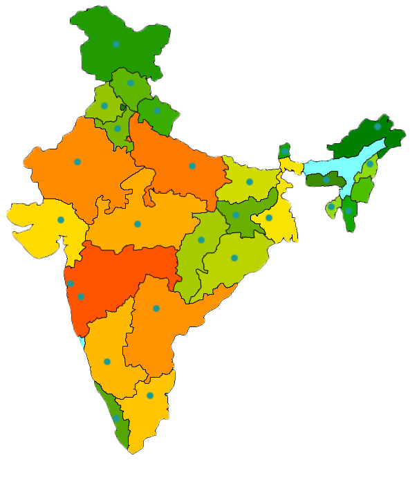 IndiaFnb Map